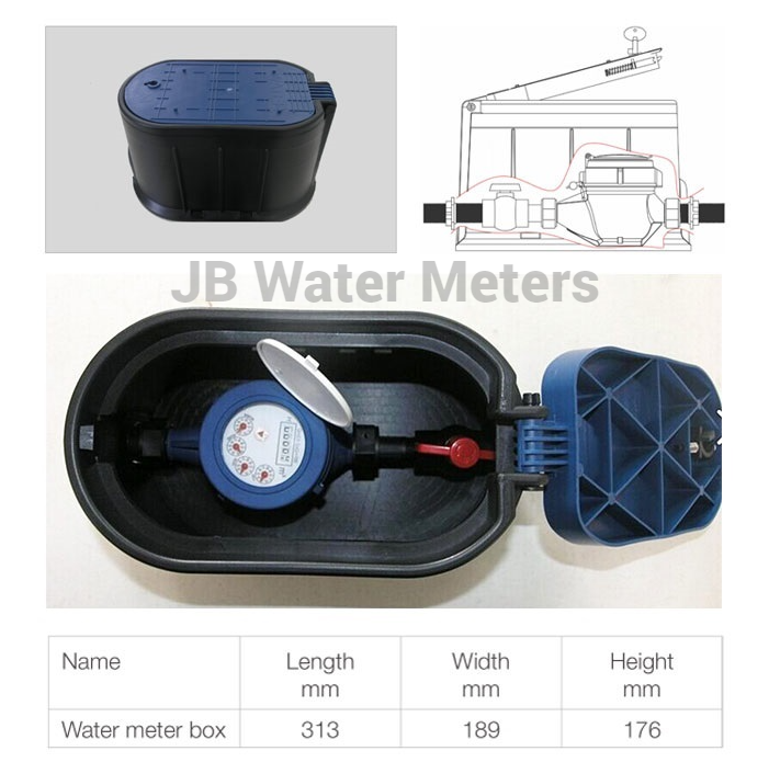 specifications of the Woltman Water Meter, a state-of-the-art solution for accurate water measurement. This image provides in-depth details on the meter's design, dimensions, and technical features, ensuring transparency and reliability in utility management. Stay informed and make informed decisions with our Woltman Water Mete