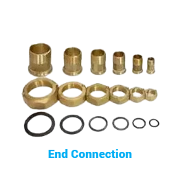 END_CONNECTION component for water meter joining, a specialized fitting designed for secure and reliable connections in water supply systems