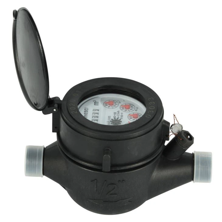 Multi-jet water meter with brass cover, a durable and efficient solution for precise water measurement in Vietnam, Iran, Indonesia, Brazil, Peru, Colombia, Mexico, and Chile.