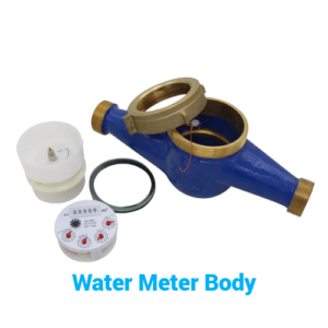 Water meter, casing, Flow measurement housing, Metering device, enclosure , Hydrometer casing, Liquid gauge housing Fluid meter body Aquameter casing H2O meter enclosure Liquid flow gauge body Hydration measurement housing